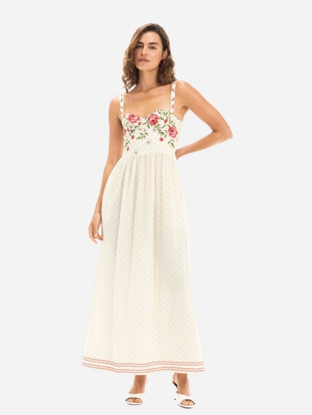 Agua Bendita Marcia Fragaria Dress Nwt
